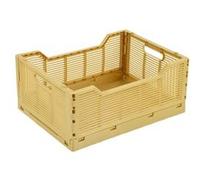 Homea - Cagette pliable FOLDY - Taille L - Ocre - Foldy Douceur d'intérieur G