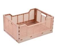 Homea - Cagette pliable FOLDY - Taille L - Rose - Foldy Douceur d'intérieur Rose G