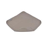 Homéa, Chiffon Spécial Vitres Microfibre 40 x 40 cm Taupe