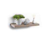 Homéa Décoration Etagère Flottante en Bois - Imitation Chêne - L 50 X L 22 Cm