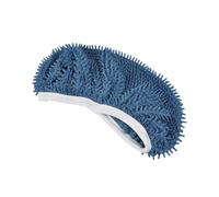 Homéa, Housse pour Balai Chenille Microfibre Polyester 23 x 11,5 cm Bleu Paon