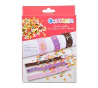 Homéa, Kit Bijoux Bracelets Scintillants Plastique H10 x 12 x 2,5 cm