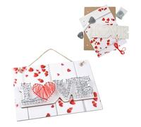 Homéa, Kit String Art Love 28 x H20 cm