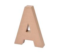 Homéa, Lettre Carton 14 x 3 x H18 cm à Décorer "A"