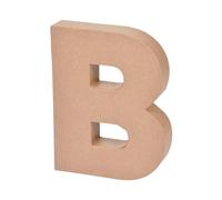 Homéa, Lettre Carton 14 x 3 x H18 cm à Décorer "B"