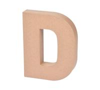 Homéa, Lettre Carton 14 x 3 x H18 cm à Décorer "D"