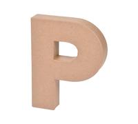Homéa, Lettre Carton 14 x 3 x H18 cm à Décorer "P"