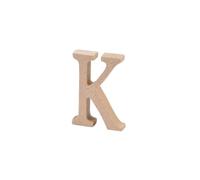 Homéa, Lettre Médium à Décorer H5 cm "K"