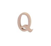 Homéa, Lettre Médium à Décorer H5 cm "Q"