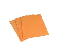 Homéa, Lot de 3 Serpillieres 38 x 50 cm Viscose, Orange