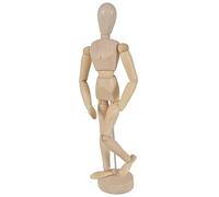 Homéa, Mannequin Articule en Bois de Buis Vernis H31 cm