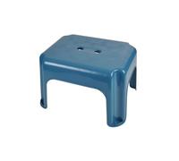Homéa, Marchepied Plastique 40 x 30 x H23 cm Bleu Paon