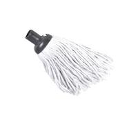 Homéa, Mop Coton 120G Franges 22 cm Ecru