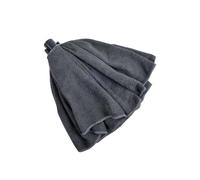 Homéa, Mop Serpilliere Microfibre 120Gr Double Pas de Vis Anthracite