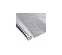 Homéa, Nappe Imperméable Finition Peau de Crocodile PP 1,20M x 5M x Ø4,5 cm - Argent