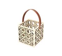 Homéa, Panier Canage avec Anse Souple 10 x 10 x H10 cm