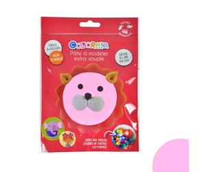 Homéa, Pate à Modeler Ultra Légère 50 Gr Rose Clair