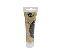 Homéa, Peinture Acrylique en Tube Effet Paillete 60Ml Or