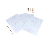 Homéa, Peinture par Numeros 2 Tableaux Lapin+Cheval