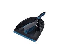 Pelle & Balayette Raclette Poils Anthracite & Bleu Paon Bleu