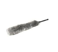 Homéa, Plumeau Electrostatique Manche Plastique L55 cm Anthracite