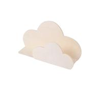 Homéa, Porte Lettres Bois Nuage 29 x 8 x H16 cm