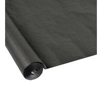 Homéa Réception, Nappe Vitamine en Papier Gaufré 1,18 x 15M Noir