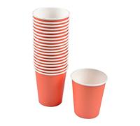 Homéa Réception, Set de 20 Gobelets Vitamine en Carton 23Cl Terracotta