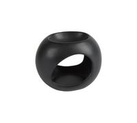 Homéa Senteurs, Brule-Parfum Céramique Ø13 x H11 cm Orbe Noir