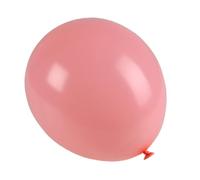 Homéa, Set de 10 Ballons en Latex Naturel D30 cm Rose Clair