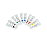 Homéa, Set de 10 Tubes de Peinture Acrylique 12Ml