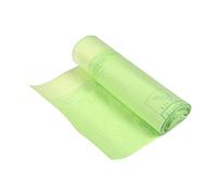 Homéa, Set de 15 Sacs Poubelle 10L Compostables Fecule Pomme de Terre Liens Coulissants