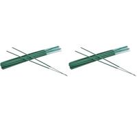 Homéa, Set de 20 Batons d'Encens L25,5 cm Essentiel Parfum The Vert (Lot de 2)