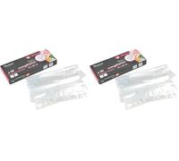 Homéa, Set de 20 Sacs de Congélation avec Zip en Pe 1L 18X22 cm, Non Attribue (Lot de 2)