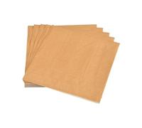 Homéa, Set de 20 Serviettes en Papier 3 Plis 33 x 33 cm Vitamine Kraft