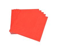 Homéa, Set de 20 Serviettes en Papier 3 Plis 33 x 33 cm Vitamine Rouge