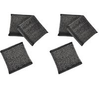 Homéa, Set de 3 Eponges Grattantes 10 x 8,5 cm (Lot de 2)