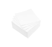 Homéa, Set de 40 Serviettes Cocktail Vitamine en Papier 2 Plis 25 x 25 cm Blanc