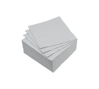 Homéa, Set de 40 Serviettes Cocktail Vitamine en Papier 2 Plis 25 x 25 cm Gris