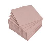 Homéa, Set de 40 Serviettes Vitamine en Papier 2 Plis 38 x 38 cm Blush