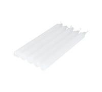 Lot de 5 Bougies Chandelier ""Essentiel II"" 19cm Blanc