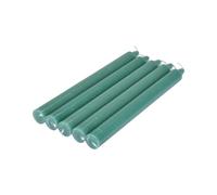 Homéa, Set de 5 Bougies Chandelier 20 cm Essentiel Coloris Vert