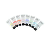 Homéa, Set de 8 Tubes de Peinture Acrylique 22Ml Les Pastels