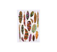 Homéa, Stickers Plumes Effet Métal