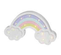 Homéa, Veilleuse Led Arc-En-Ciel 11,5 x 2,8 x H20 cm Licorne