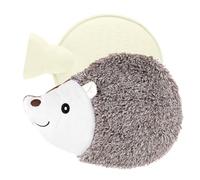 Homealexa Bouillotte avec Housse Douce 0,8L, Bouillotte d'Eau Chaude Hérisson en Peluche Premium en Caoutchouc Naturel pour Enfants Bébés Famille Sûr Durable