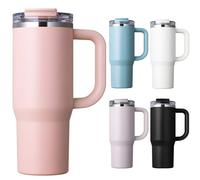 Homealexa Bouteille Isotherme 900ml en Acier Inoxydable 304, Isolation Thermique à Double Paroi, Bouteille Isotherme pour Maison, Bureau, Voyage et Sport