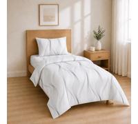 Homebliss Parure de draps 120x200+30 / 180x280 + 50x80 1PCS, Vagues Grises | Microfibre brossée au toucher soyeux, séchage rapide et huit imprimés pour toute la maison, du lit simple au grand lit