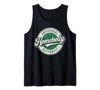 Homebody Antisocial Papillon Vintage Antisocial Introverti Débardeur