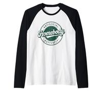 Homebody Antisocial Papillon Vintage Antisocial Introverti Manche Raglan